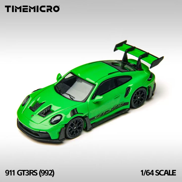 [Preorder] TimeMicro 1:64 Porsche 911 (992) GT3 RS Green TM644645