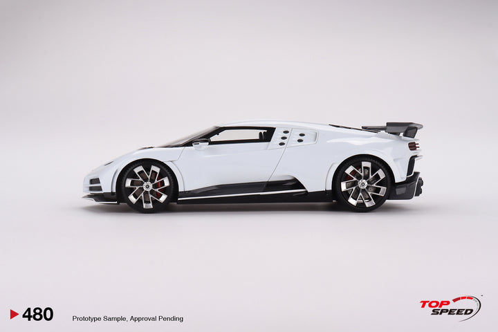 [Preorder] Topspeed 1:18 Bugatti Centodieci White