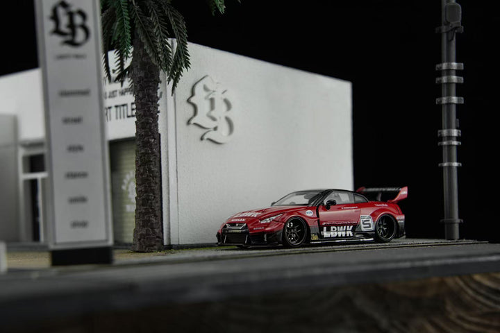 [Preorder] Motorhelix 1:64 Liberty Walk Nagoya HQStore Diorama No. 1 M90603