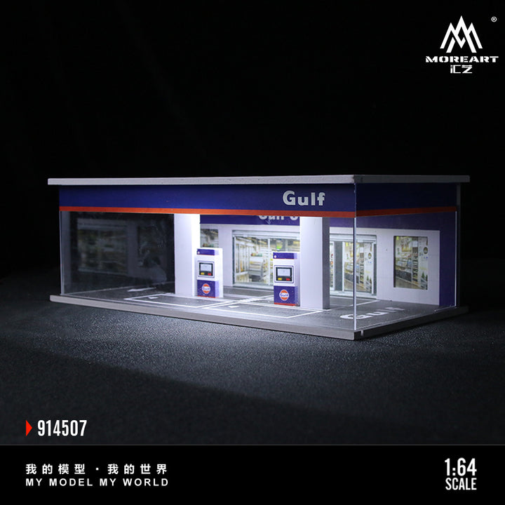 [Preorder] MoreArt 1:64 GAS STATION ASSEMBLY EXHIBITION HALL (3 Versions)