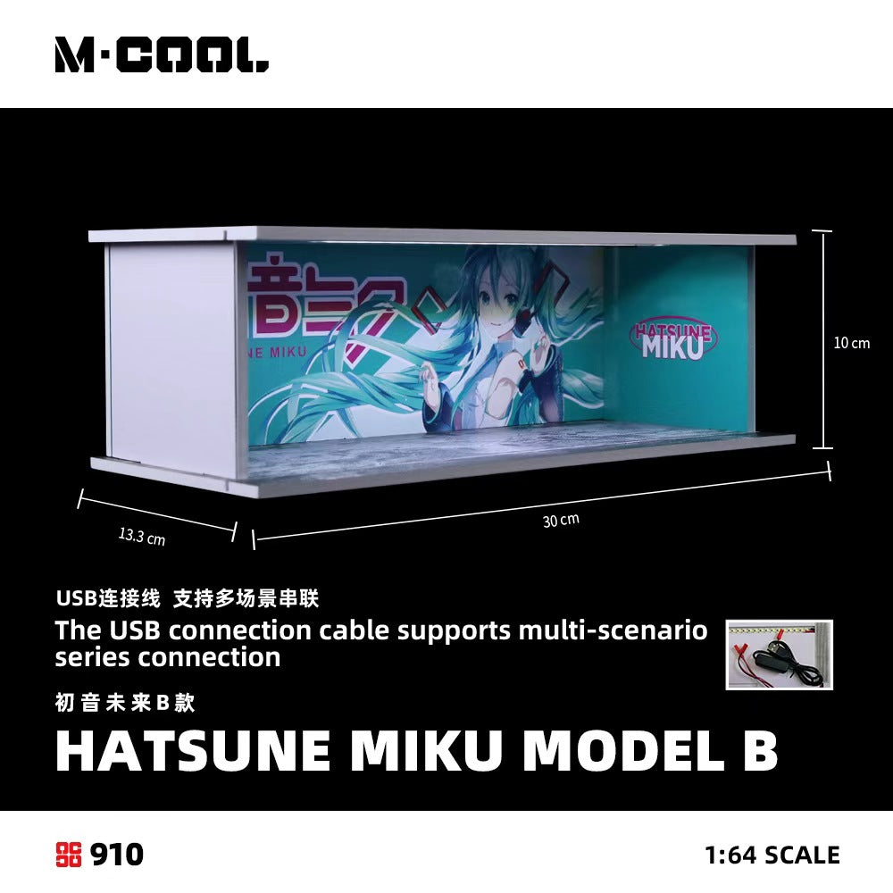[Preorder] M-COOL 1:64 SIMPLE LIGHTING ASSEMBLY SCENE MODEL (4 Versions) MC914909/MC914910/MC914911/MC914912