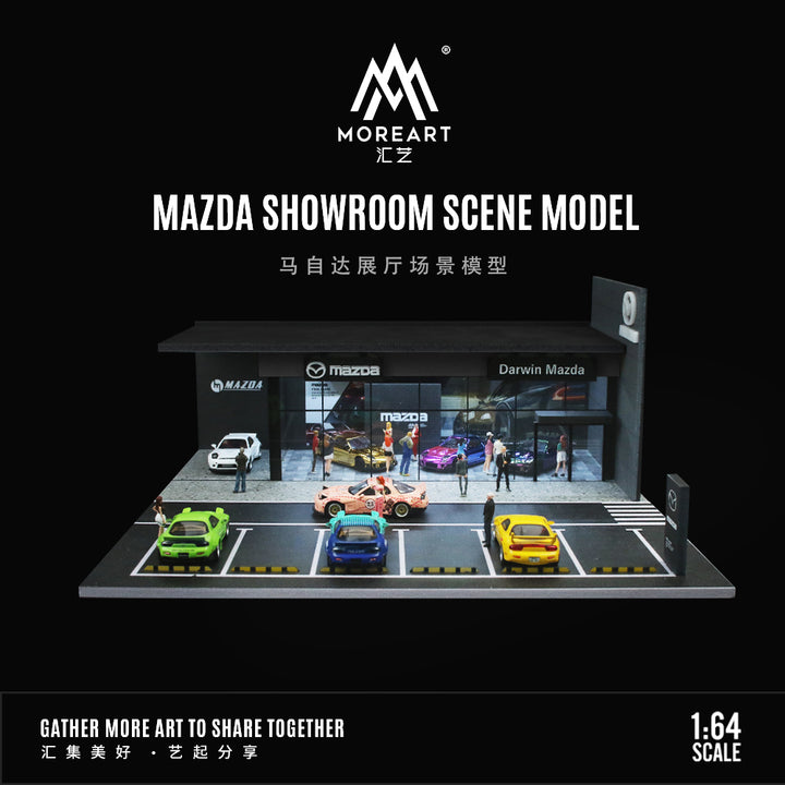 [Preorder] MoreArt 1:64 Mazda Showroom Scene Model