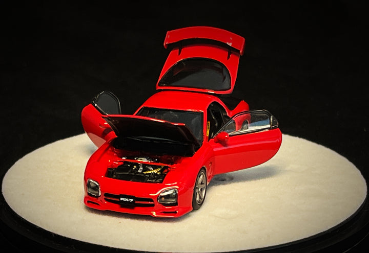 [Preorder] PGM 1:64 Mazda RX7 Red Color (2 Versions)