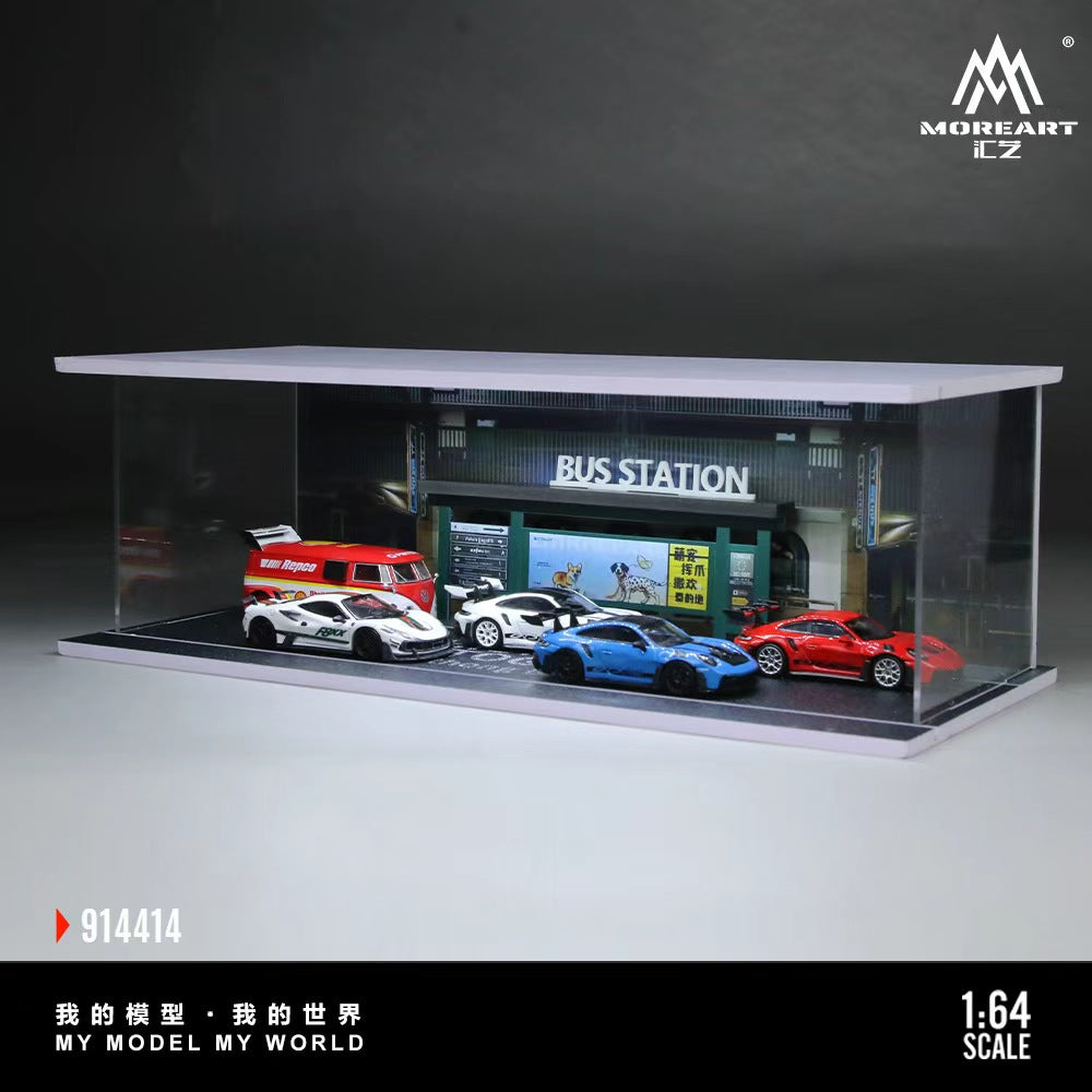 [Preorder] MoreArt 1:64 THEME LIGHTING ASSEMBLY SCENE (3 Versions) MO914413/MO914414/MO914415