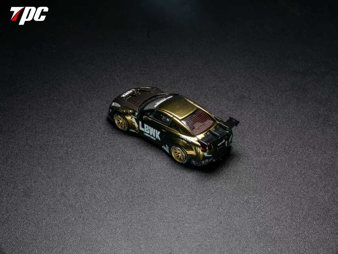 [Preorder] TPC 1:64 LBWK GTR35 Custom Edition Titanium Chameleon