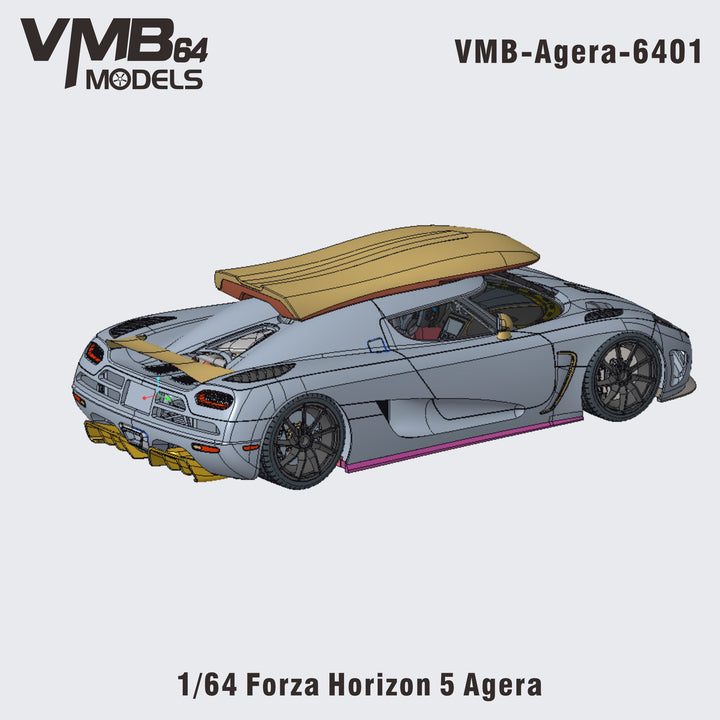[Preorder] VMB 1:64 Forza Horizon 5 Agera - White