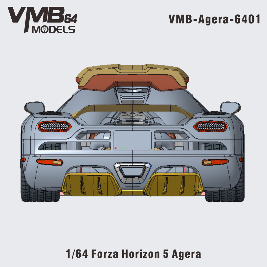 [Preorder] VMB 1:64 Forza Horizon 5 Agera - White
