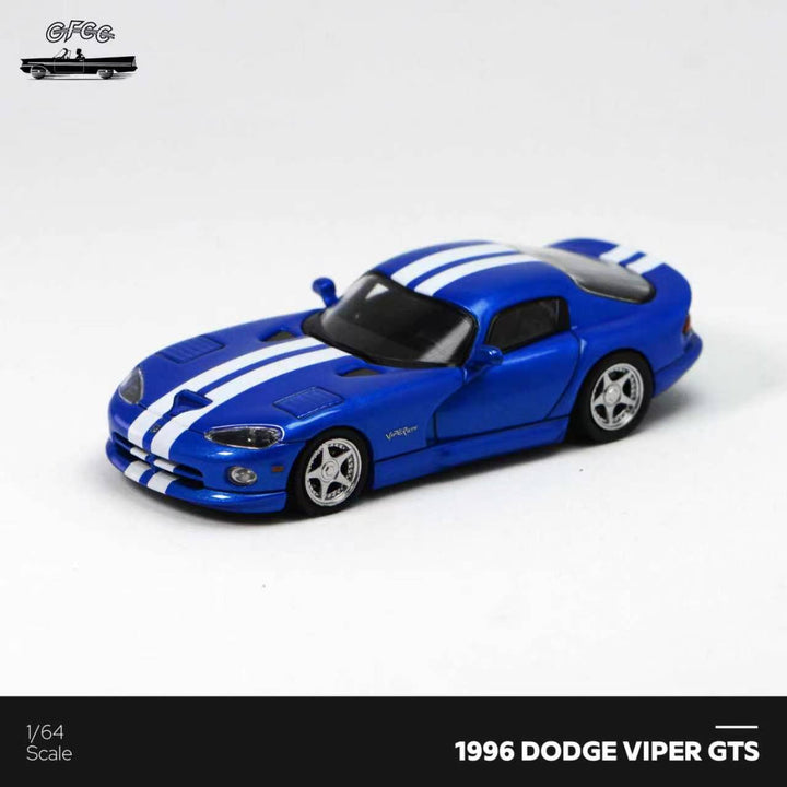 [Preorder] GFCC 1:64 Viper GTS Blue &amp; White Stripes