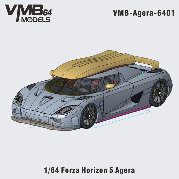 [Preorder] VMB 1:64 Forza Horizon 5 Agera - White
