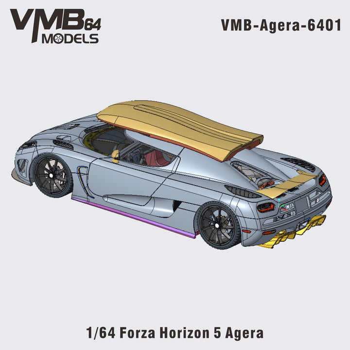 [Preorder] VMB 1:64 Forza Horizon 5 Agera - White