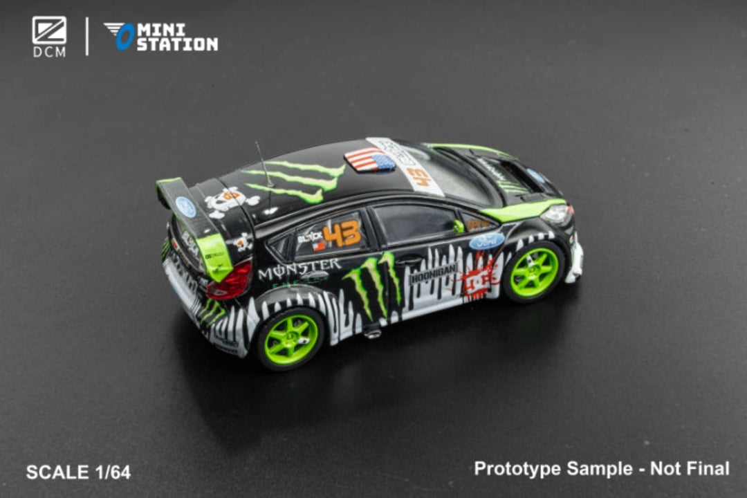 [Preorder] DCM X Mini Station 1:64 Ford Fiesta ST and Focus RS Block43 (2 Versions)
