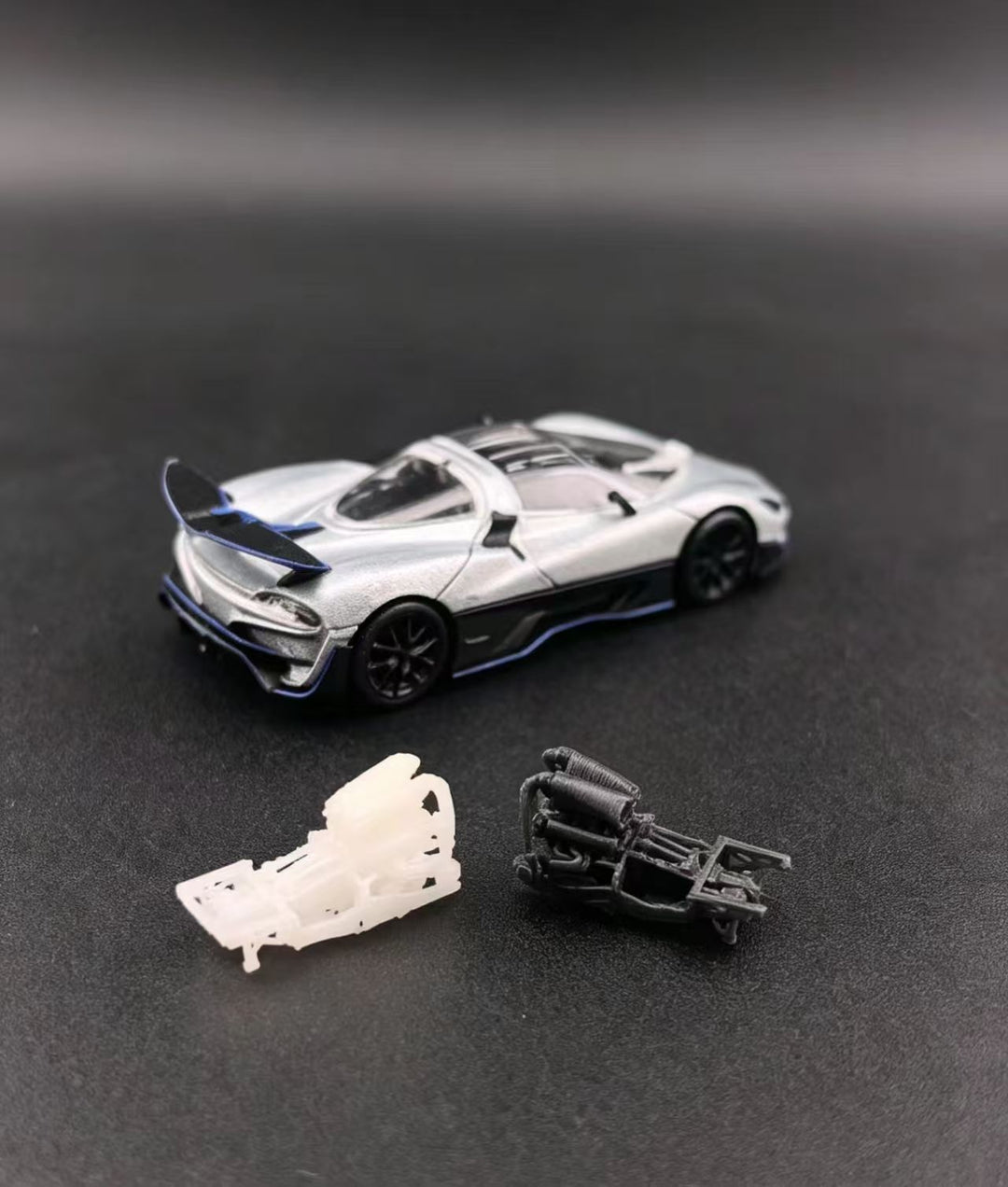[Preorder] Fine Model 1:64 SSC Tuatara Striker Metallic Red