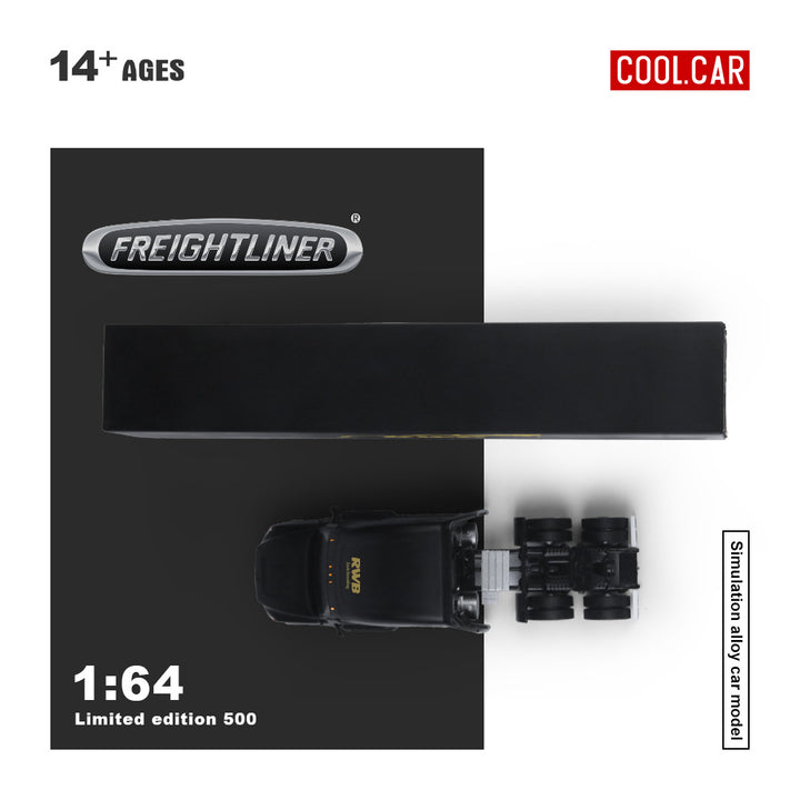 [Preorder] Cool Car 1:64 Freightliner Container Truck RWB Livery CC800114