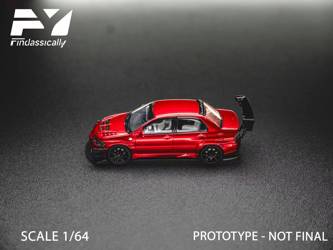[Preorder] Findclassically 1:64 Mitsubishi 9th Generation Modified - Red (6 Versions)