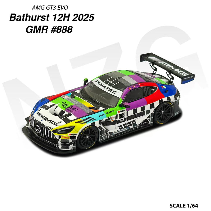 [Preorder] KILO Works 1:64 Mercedes AMG GT3 EVO II Bathurst 12h 2025 #888 114600001