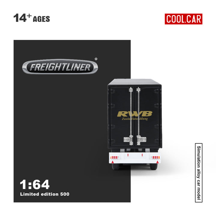 [Preorder] Cool Car 1:64 Freightliner Container Truck RWB Livery CC800114