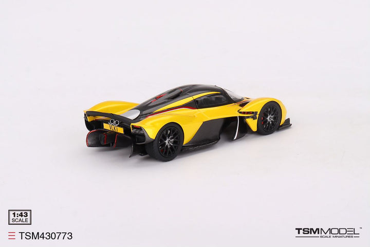 TSM 1:43 Aston Martin Valkyrie Sunburst Yellow TSM430773