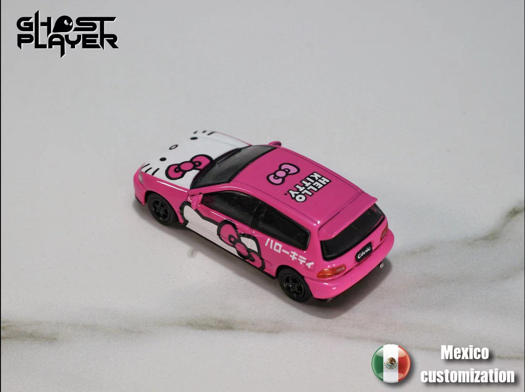 [Preorder] Ghost Player 1:64 Honda Civic EG6 Custom edition for Mexico