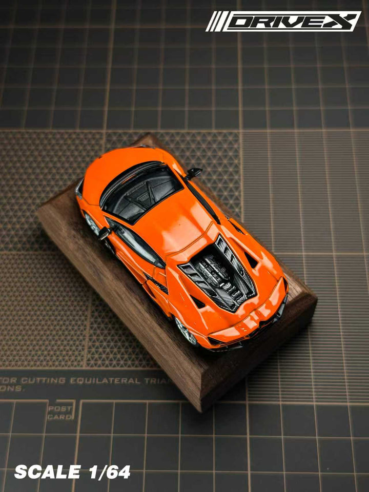 [Preorder] Drive X 1:64 Lamborghini Revuelto Hanging Card Board (7 Colours)