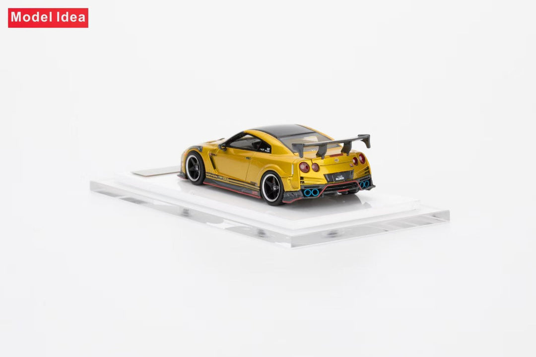 [Preorder] Model Idea 1:64 Nissan GT-R R35 TOP SECRET Tao Gold