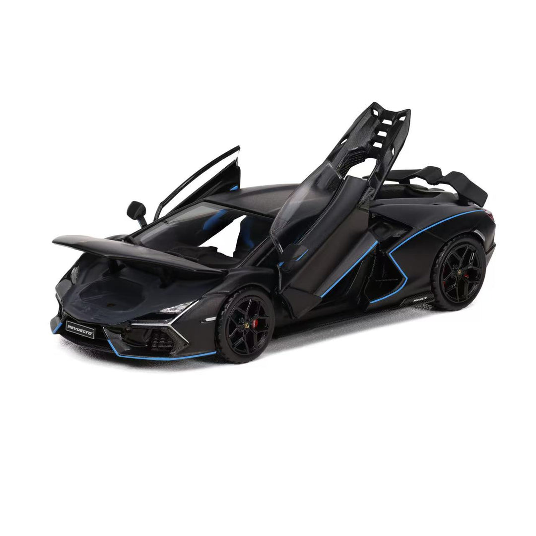 [Preorder] HungHing Toys 1:64 Lamborghini Revuelto Black HS006-08