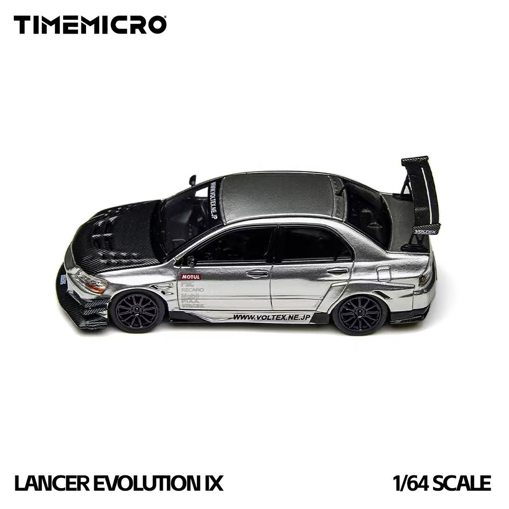 [Preorder] Time Micro 1:64 Mitsubishi Lancer Evolution IX Silver TM800213