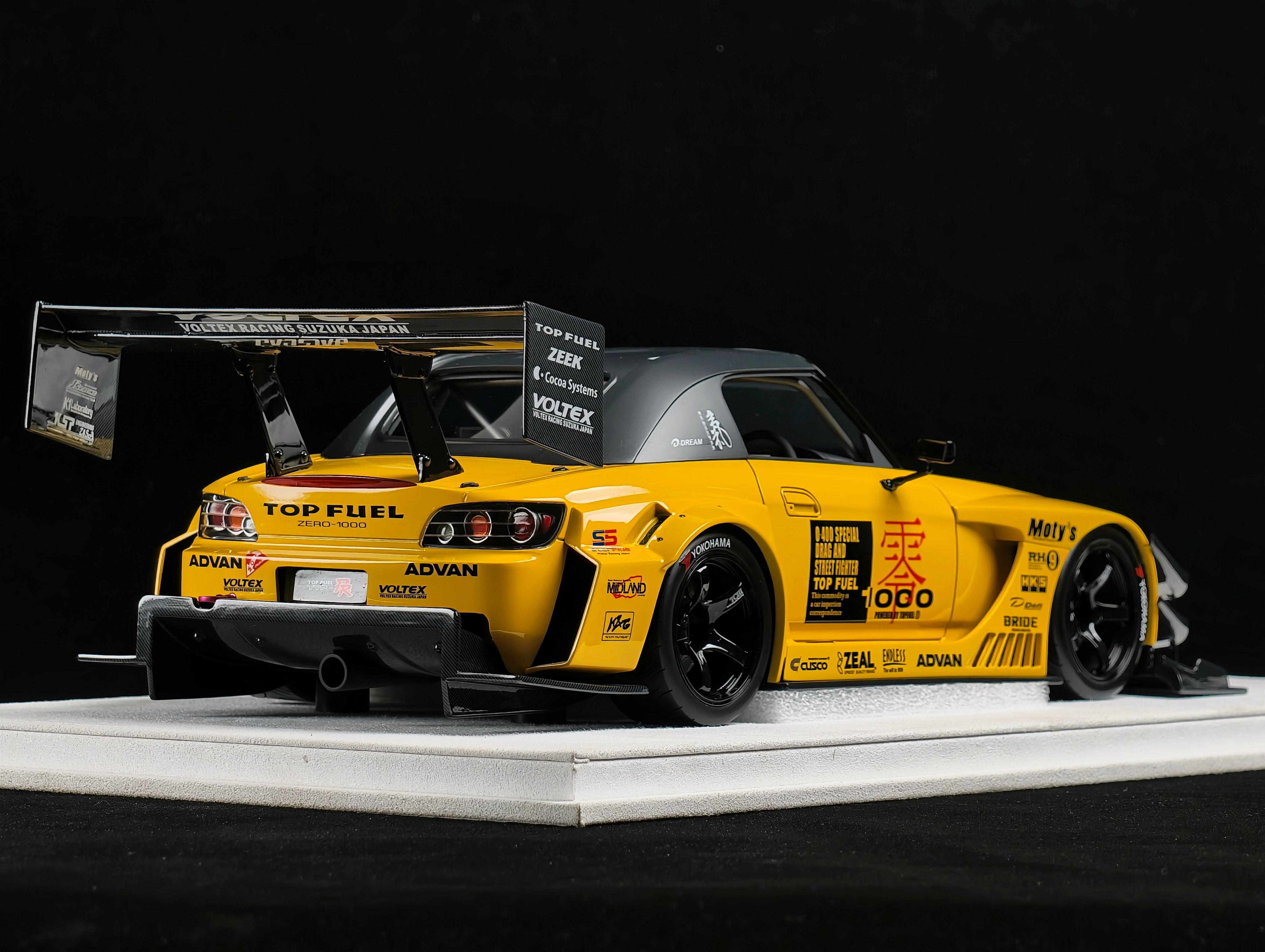 Preorder] MCM 1:12 HONDA TOP FUEL S2000RR (2 Colours) – Horizon