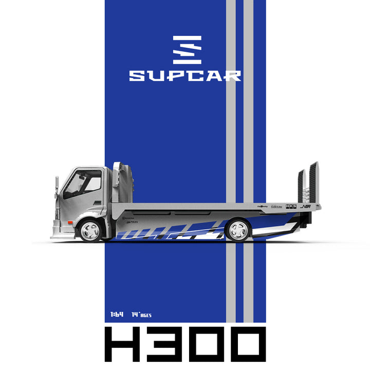 [Preorder] SUPCAR 1:64 H300 Blue&amp;Silver Livery SC647238