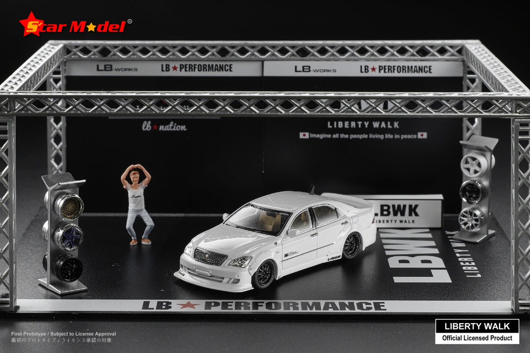 [Preorder] Star Model 1:64 LBWK licensed Toyota Crown The 12nd Generation S180 LB Nation (6 Versions)