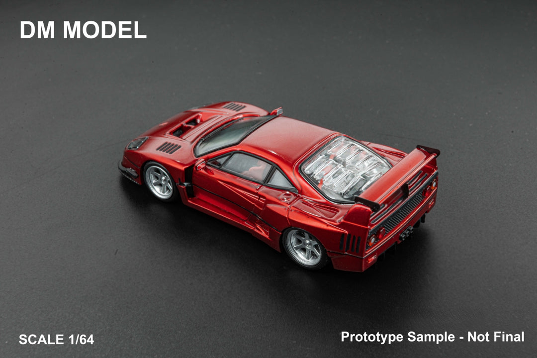 [Preorder] DM Model 1:64 LB F40 - Red