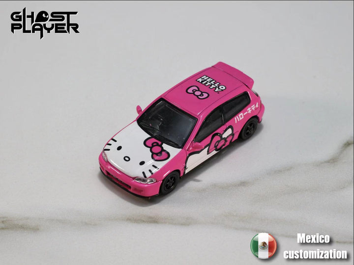 [Preorder] Ghost Player 1:64 Honda Civic EG6 Custom edition for Mexico