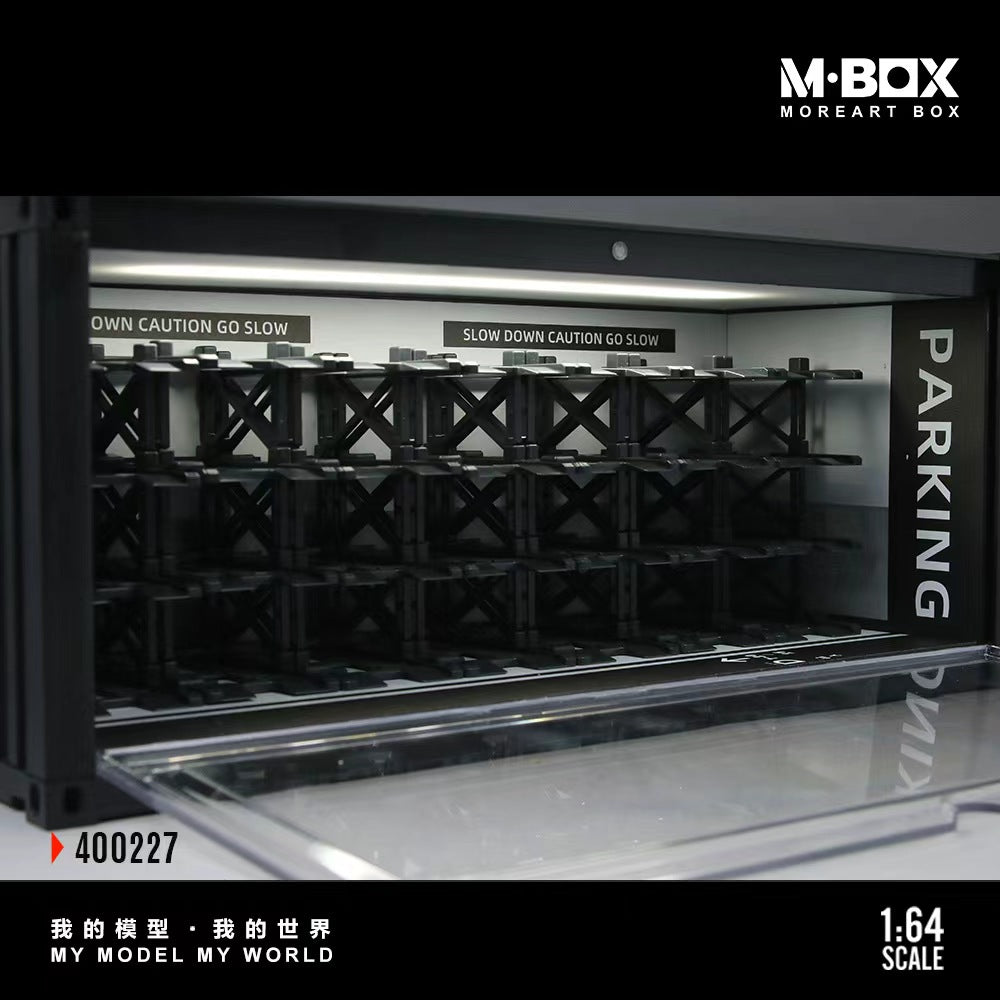 [Preorder] MBOX 1:64 CONTAINER UNDERGROUND PARKING GARAGE SCENE-VERSION C MB400227