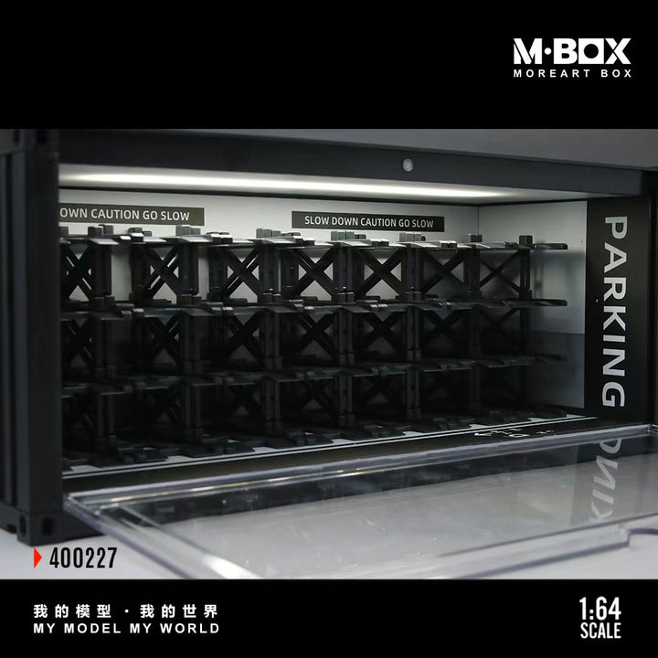 [Preorder] MBOX 1:64 CONTAINER UNDERGROUND PARKING GARAGE SCENE-VERSION C MB400227