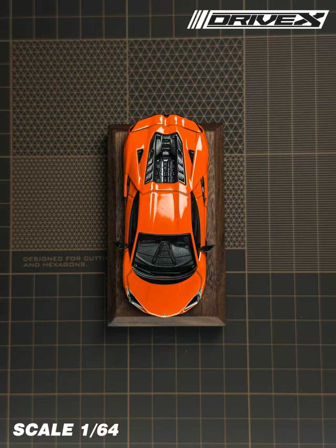 [Preorder] Drive X 1:64 Lamborghini Revuelto Hanging Card Board (7 Colours)