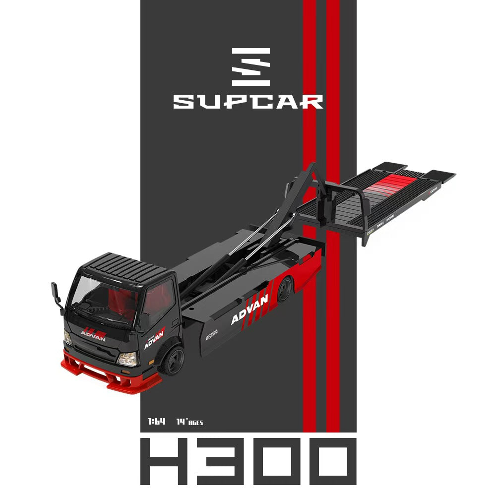 [Preorder] SUPCAR 1:64 ADVAN H300 Red &amp; Black Livery SC647241