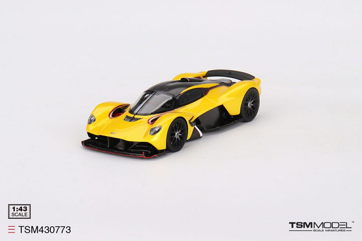 TSM 1:43 Aston Martin Valkyrie Sunburst Yellow TSM430773