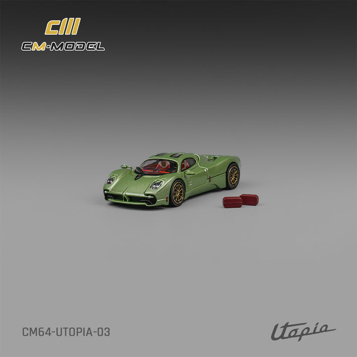 [Preorder] CM Model 1:64 Pagani Utopia - Metallic Green