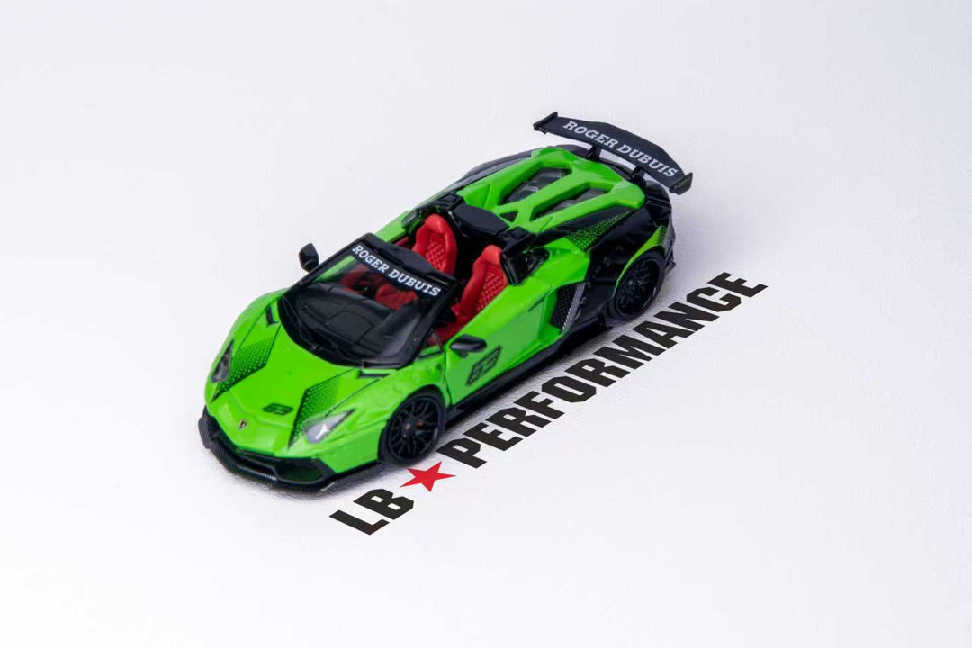 Rhino Model 1:64 Lamborghini LP720-4 Roadster LBWK Wide-Body Modified (2 Colours)