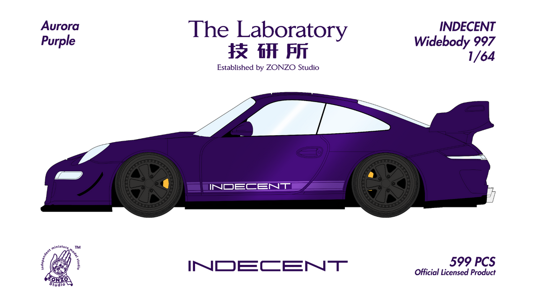 The Laboratory 1:64 INDECENT 997 (5 Colours)