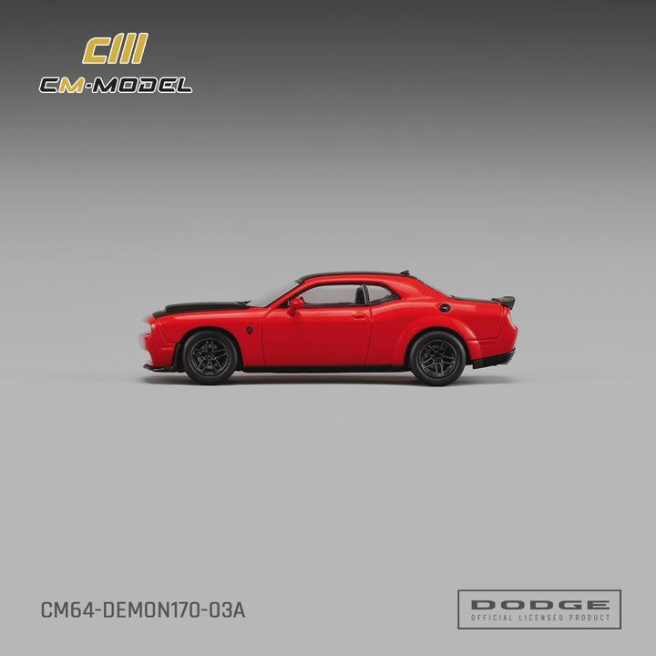 [Preorder] CM Model 1:64 Dodge Demon170 TorRed CM64‑DEMON170‑03A