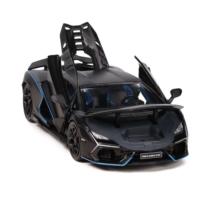 [Preorder] HungHing Toys 1:64 Lamborghini Revuelto Black HS006-08