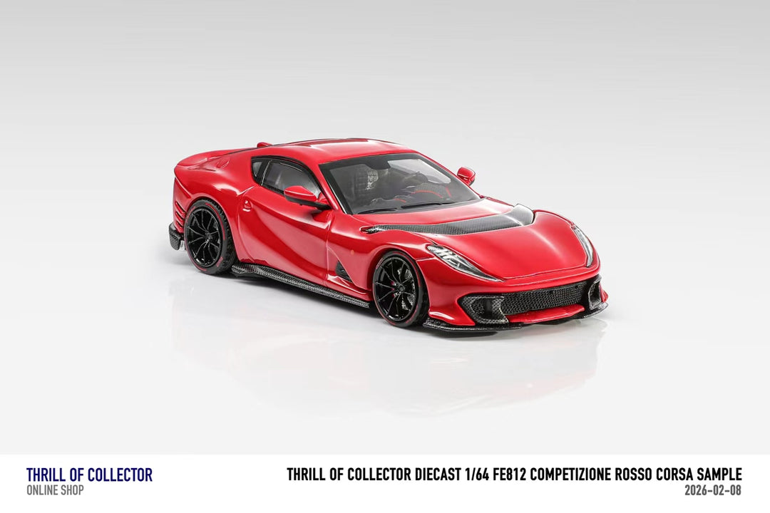 TOC 1:64 Ferrari 812C 3.0 (4 Colours)