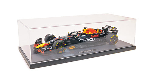 MINICHAMPS 1:12 RED BULL RACING HONDA RB19 - MAX VERSTAPPEN - 2ND PLACE QATAR SPRINT RACE - WORLD CHAMPION 2023