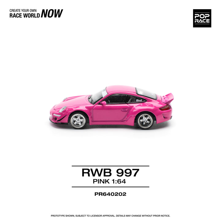 [Preorder] POPRACE 1:64 RWB 997 - PINK