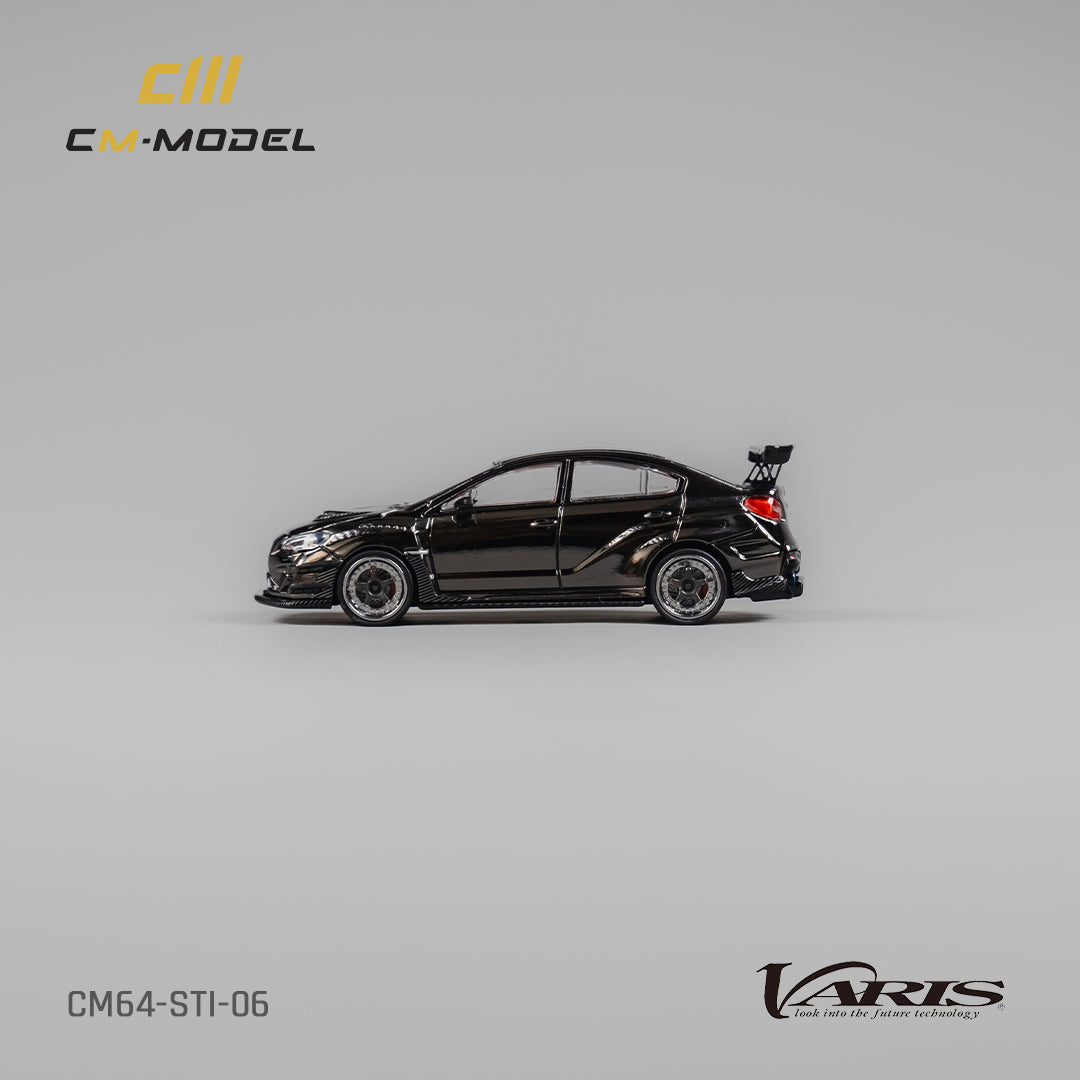 [Preorder] CM Model 1:64 Subaru Varis Wide Body 1.0 Chrome Black