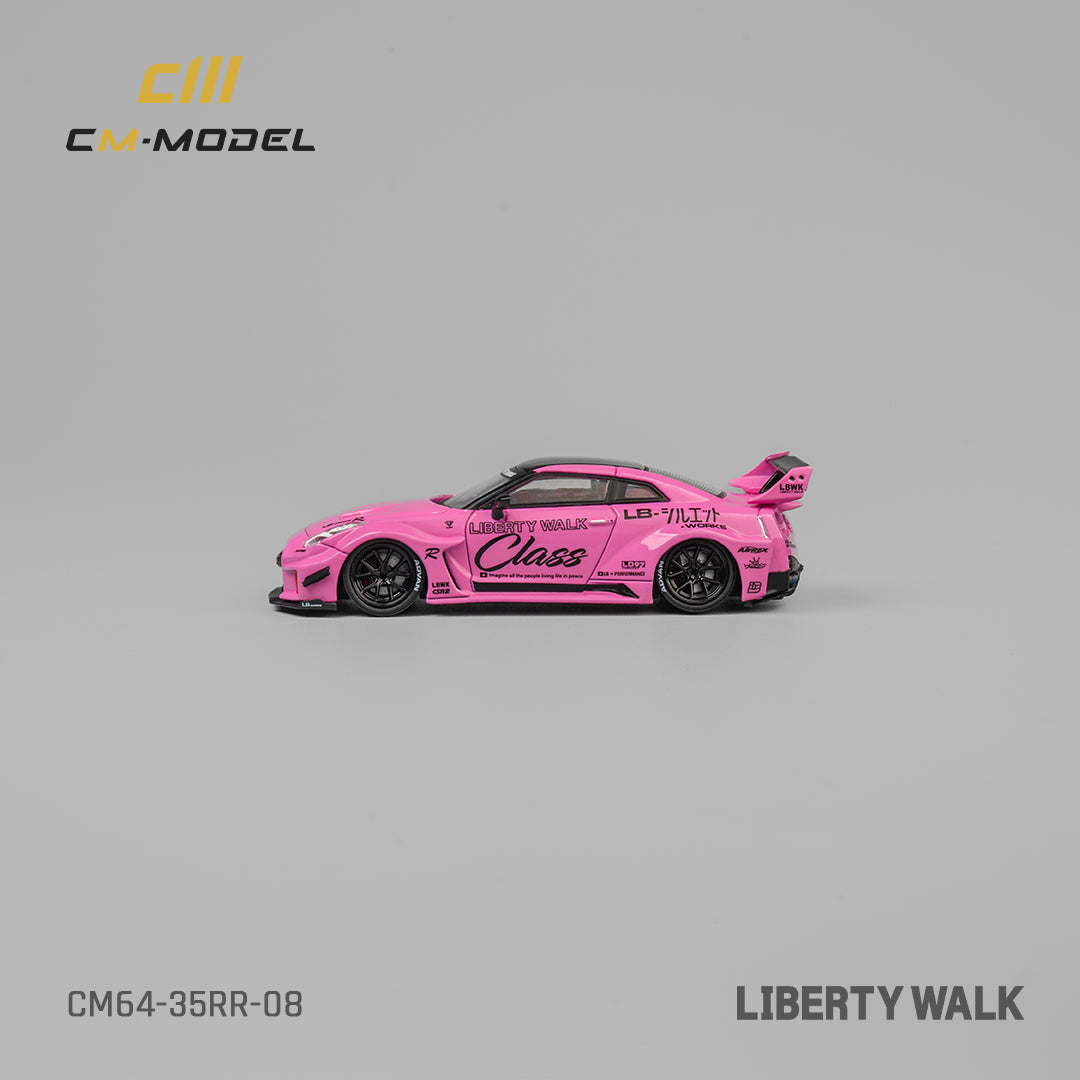 [Preorder] CM Model 1:64 Nissan LBWK GT35RR Pink