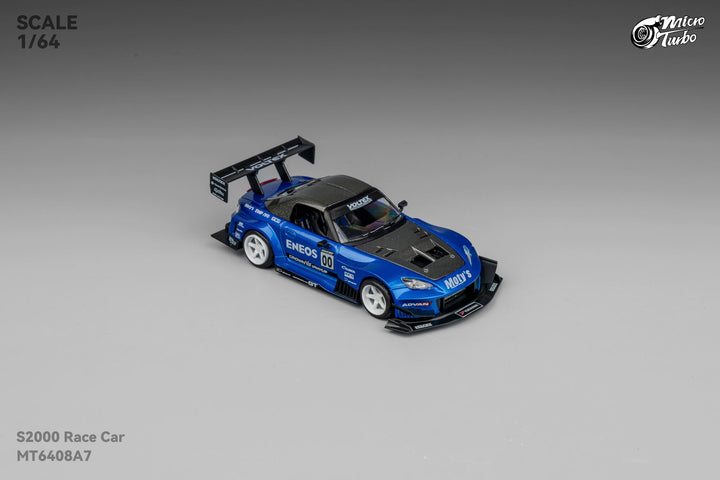 Microturbo 1:64 Custom S2000 Racing - Candy Blue MT6408A7
