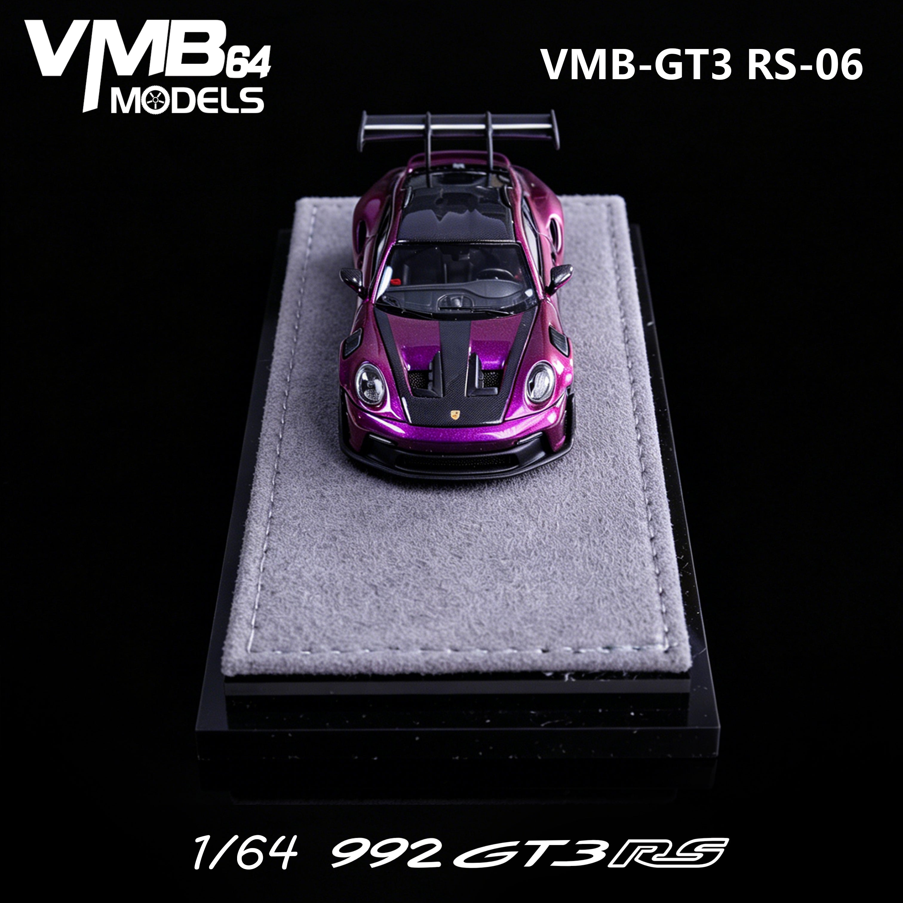 Preorder] VMB 1:64 992 GT3 RS Fantasy Purple – Horizon Diecast