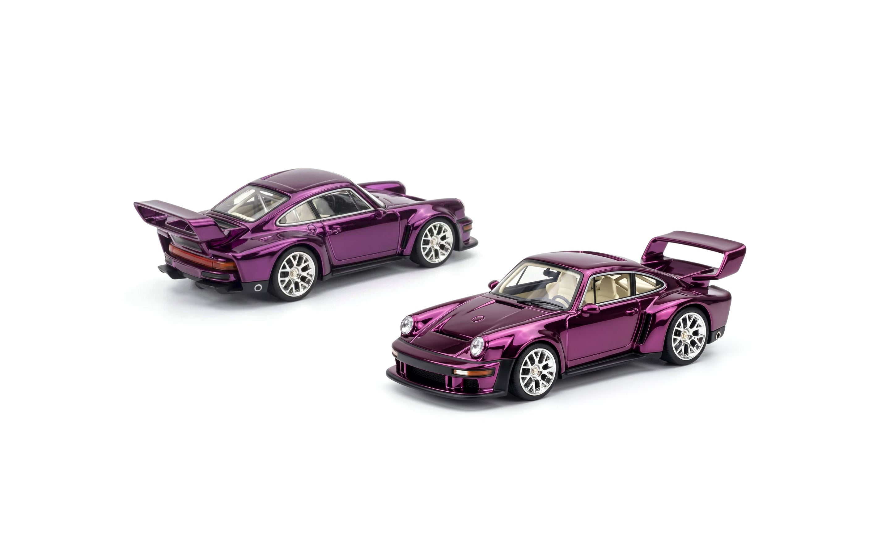 Preorder] POPRACE 1:64 Porsche SINGER DLS TURBO PURPLE PR640631