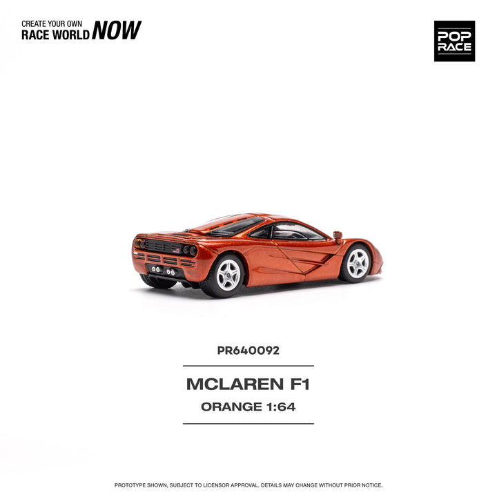 [Preorder] POPRACE 1:64 McLAREN F1 ORANGE PR640092